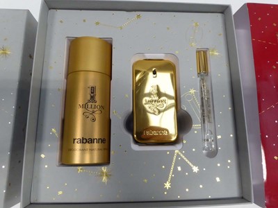 Lot Rabanne 1 million fragrance set