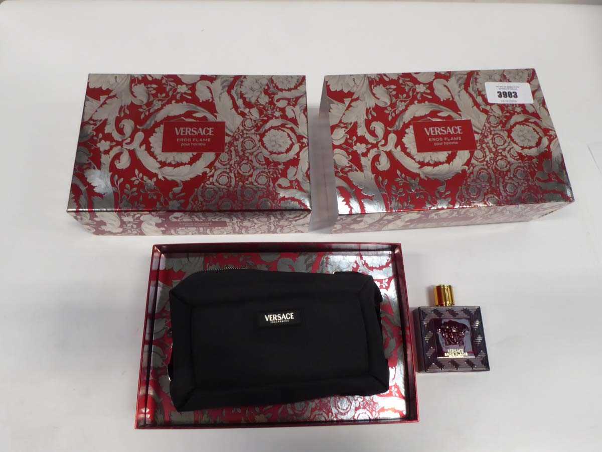 Lot Versace Eros Flame pour homme set