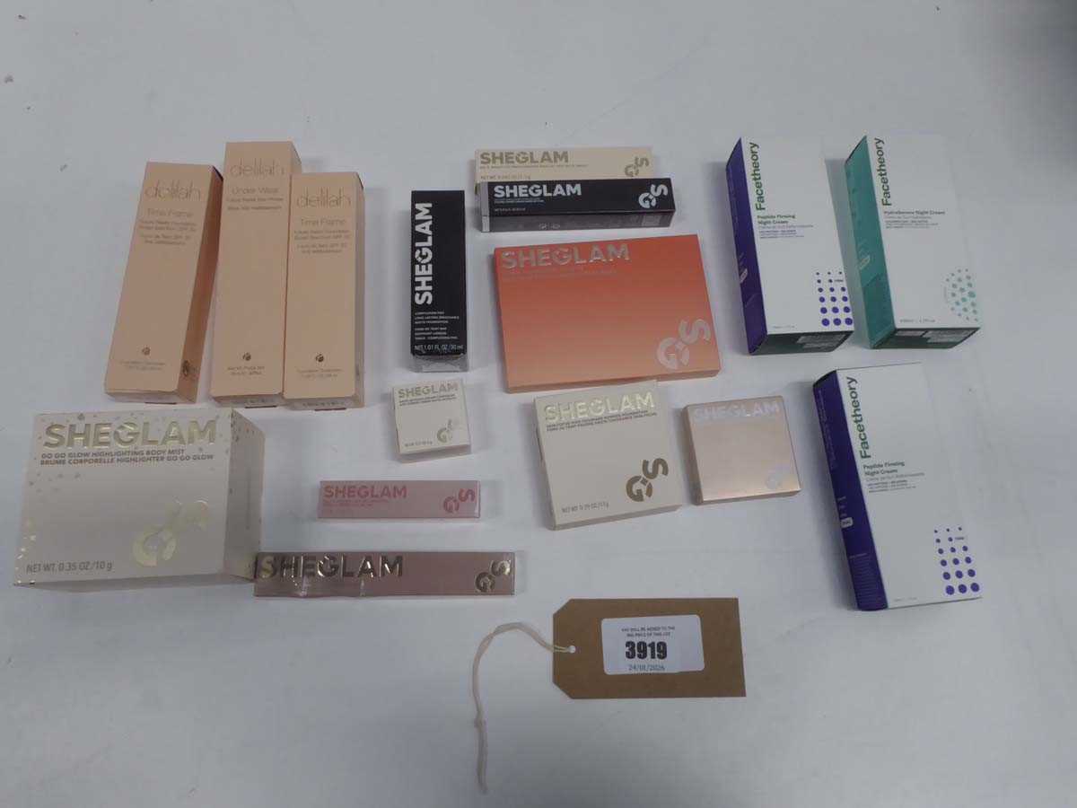 Lot Selection of branded cosmetics to include Face...