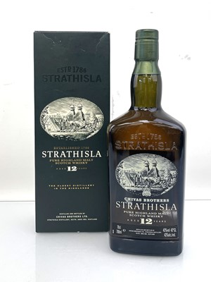 Lot 43 - A bottle of Chivas Brothers Strathisla 12 year...