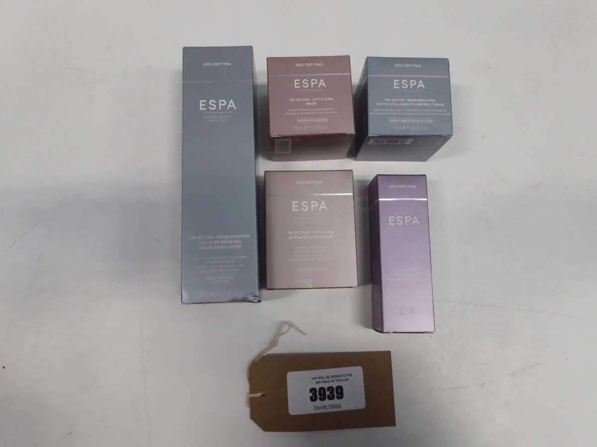 Lot Selection of ESPA products