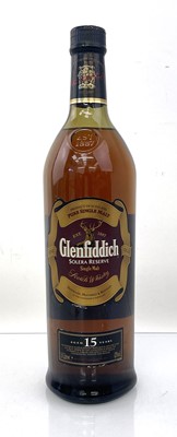 Lot 50 - A bottle of Glenfiddich 15 year old Solera...
