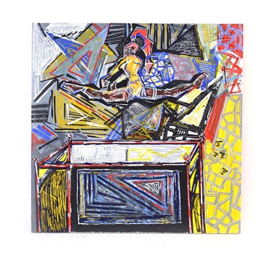 Lot 21 - Ben Mosley (b. 1981), 'A Study of a Gymnast',...