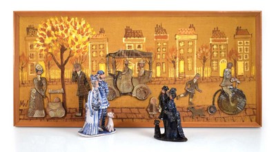 Lot 29 - Marie Whitby (1932–2015), Carriages in a...