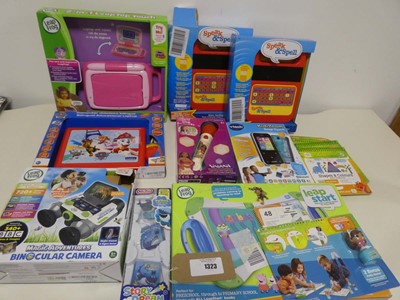 Lot 1323 - Selection of electronic toys incl. LeapFrog 2...