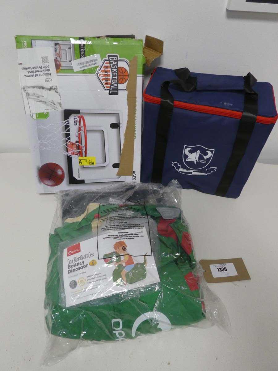 Lot 1330 - Selection of outdoor toys incl. Giant Jenga,...