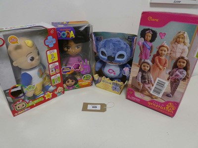 Lot 1335 - Selection of interactive toys and dolls incl....