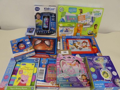 Lot 1338 - Selection of electronic interactive toys inc....