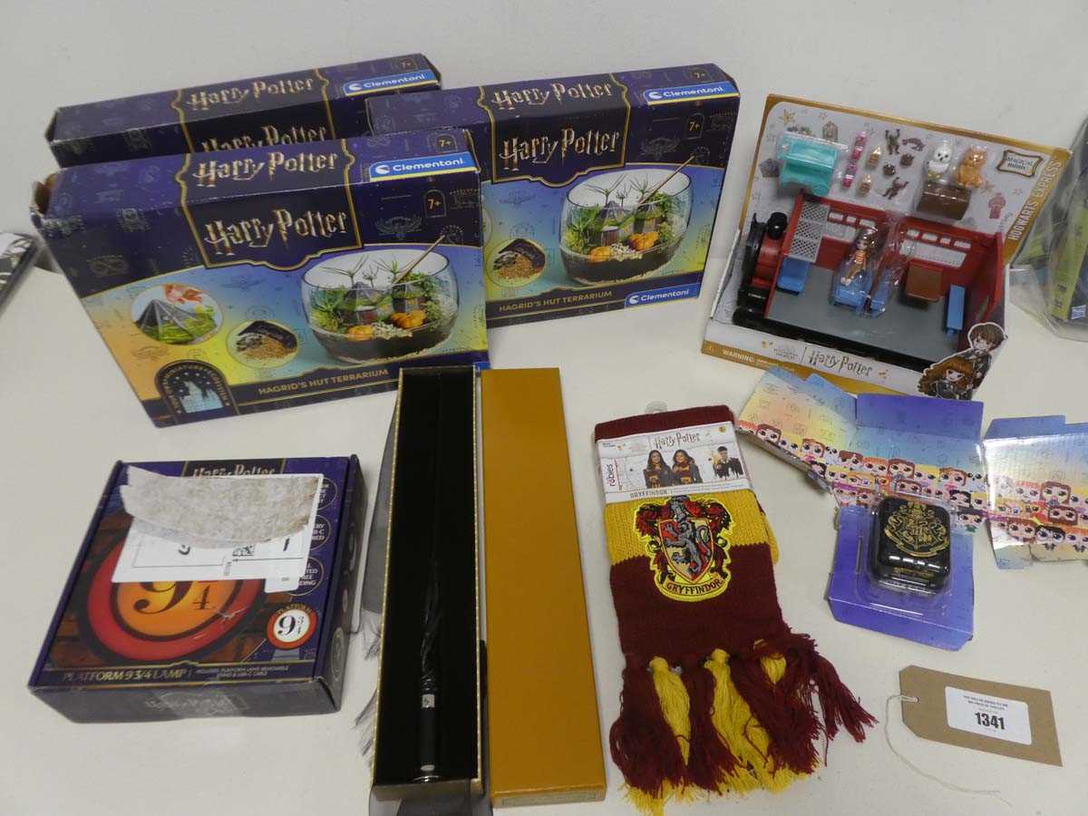 Lot 1341 - Selection of Harry Potter items incl. Hagrid's...