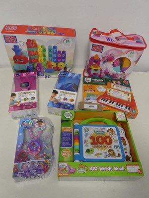 Lot 1347 - Various items incl. Mega Bloks ABC Learning...