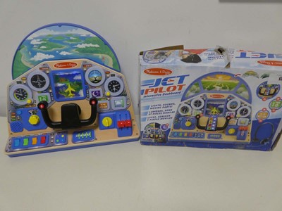 Lot 1348 - Melissa & Doug Jet Pilate interactive...