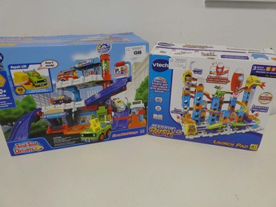 Lot 1349 - Vtech Toot-Toot Drivers Fix & Fuel garage in...