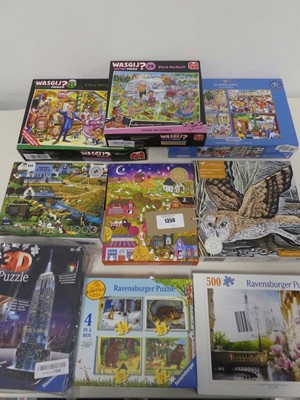 Lot 1350 - Selection of puzzles incl. Wasgij Christmas...
