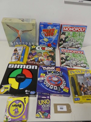 Lot 1352 - Selection of board games incl. Wingspan,...