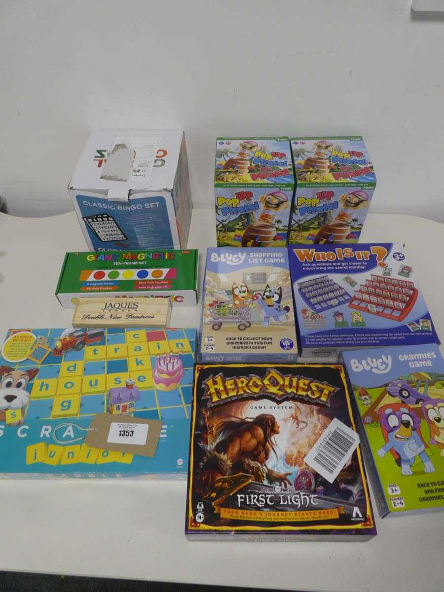 Lot 1353 - Selection of board games incl. Classic Bingo...