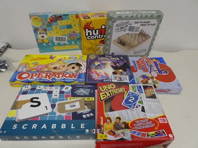 Lot 1359 - Selection of board games incl. Scrabble Jr.,...