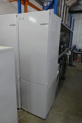 Lot 2001 - Bosch fridge/freezer in white