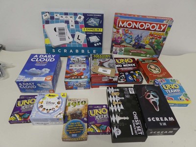 Lot 1361 - Selection of board games incl. Scrabble,...
