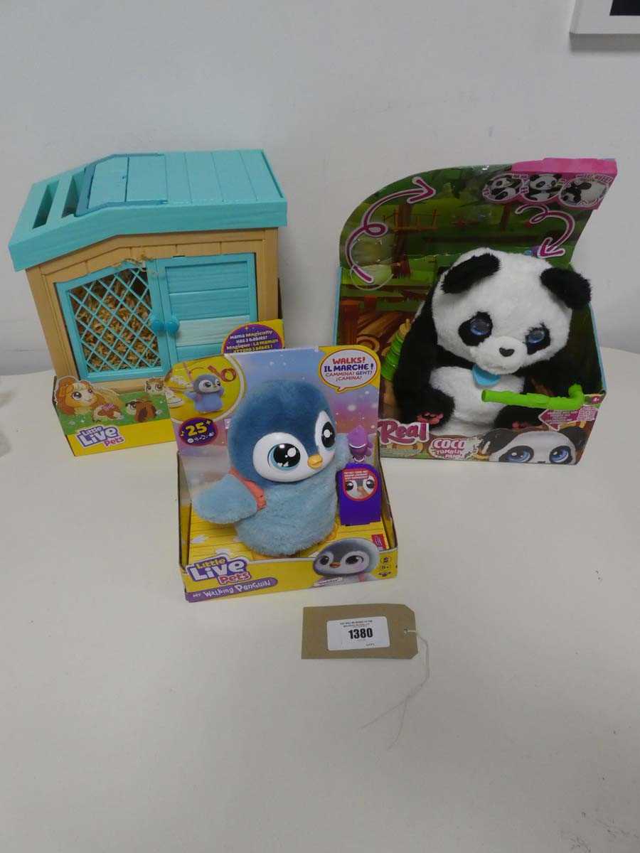 Lot 1380 - Little Live Pets Mama Surprise Guinea Pig,...