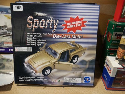 Lot 1584 - 2 sealed packs of 'Sporty' die cast metal...