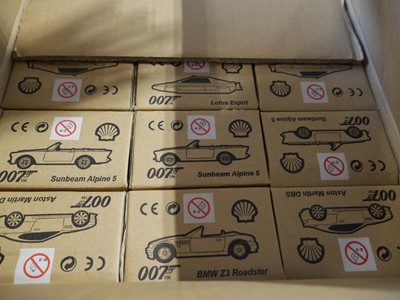 Lot 1596 - Shipping carton containing 45 packaged 007...
