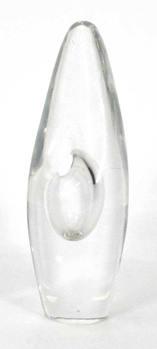Lot 51 - A Timo Sarpaneva 'Orchid' glass vase, signed...