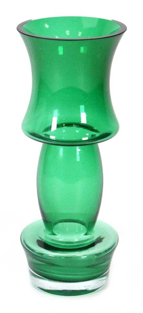 Lot 83 - Tamara Aladin for Riihimaki, a green-glass...