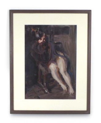 Lot 68 - Frederic Belaubre (French, b. 1958), A seated...