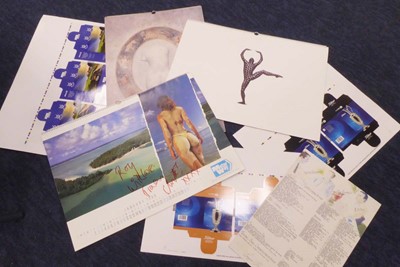 Lot 70 - Two Pirelli calendars for 1988 and 1989...