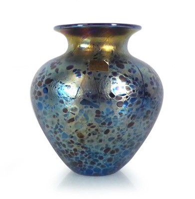 Lot 152 - A Timothy Harris Isle of Wight glass vase,...