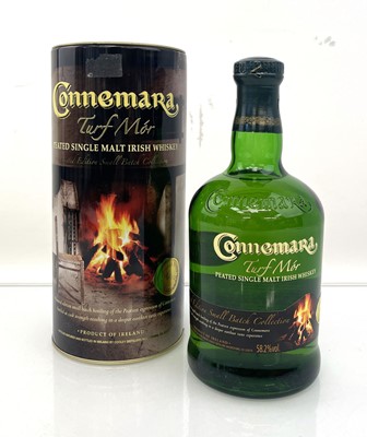 Lot 61 - A bottle of Connemara Turf Mor Peated Single...