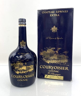 Lot 69 - A Ceramic Decanter of Chateau Limoges...