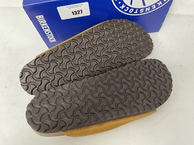 Lot 1327 - Birkenstock zurich BS sandals in mink size...
