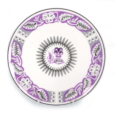 Lot 163 - A Wedgwood porcelain plate designed by Edward...