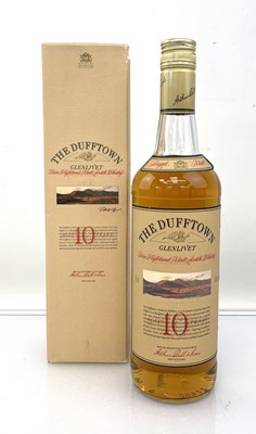 Lot 70 - A bottle of The Dufftown Glenlivet 10 year old...