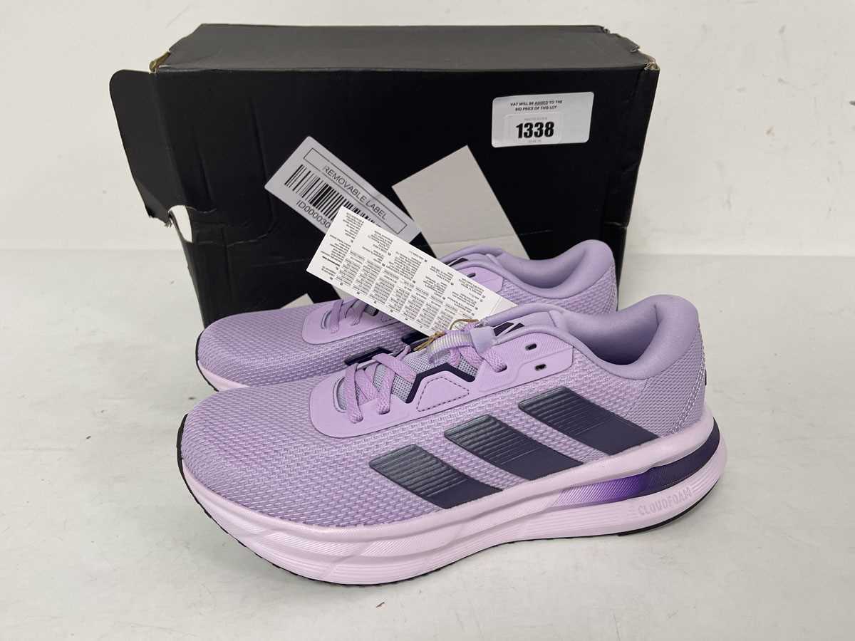 Lot Adidas galaxy 7 trainers in lilac size UK6.5 -...