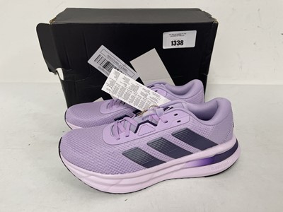 Lot Adidas galaxy 7 trainers in lilac size UK6.5 -...