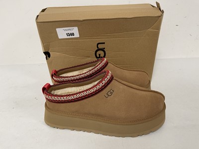 Lot Ugg tazz II slippers in chestnut size UK8 - boxed