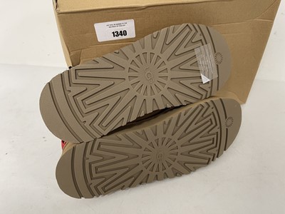 Lot Ugg tazz II slippers in chestnut size UK8 - boxed