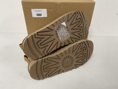 Lot Ugg classic ultra mini boots in chestnut size...
