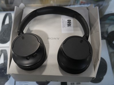 Lot 1680 - Pair of Sony WH-CH720N wireless headphones