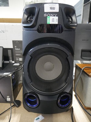 Lot 1697 - Sony home audio system (MHCV13)