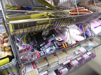 Lot 3364 - Wire basket containing various products...