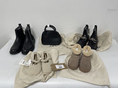 Lot 4x Pairs of Zara shoes in various styles plus...