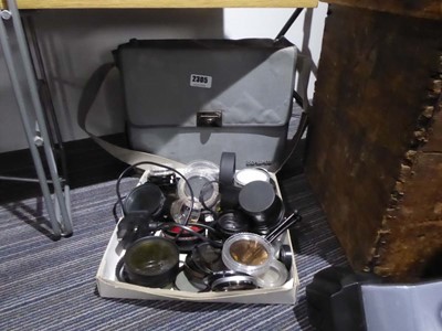 Lot 2305 - Bag containing various camera filters