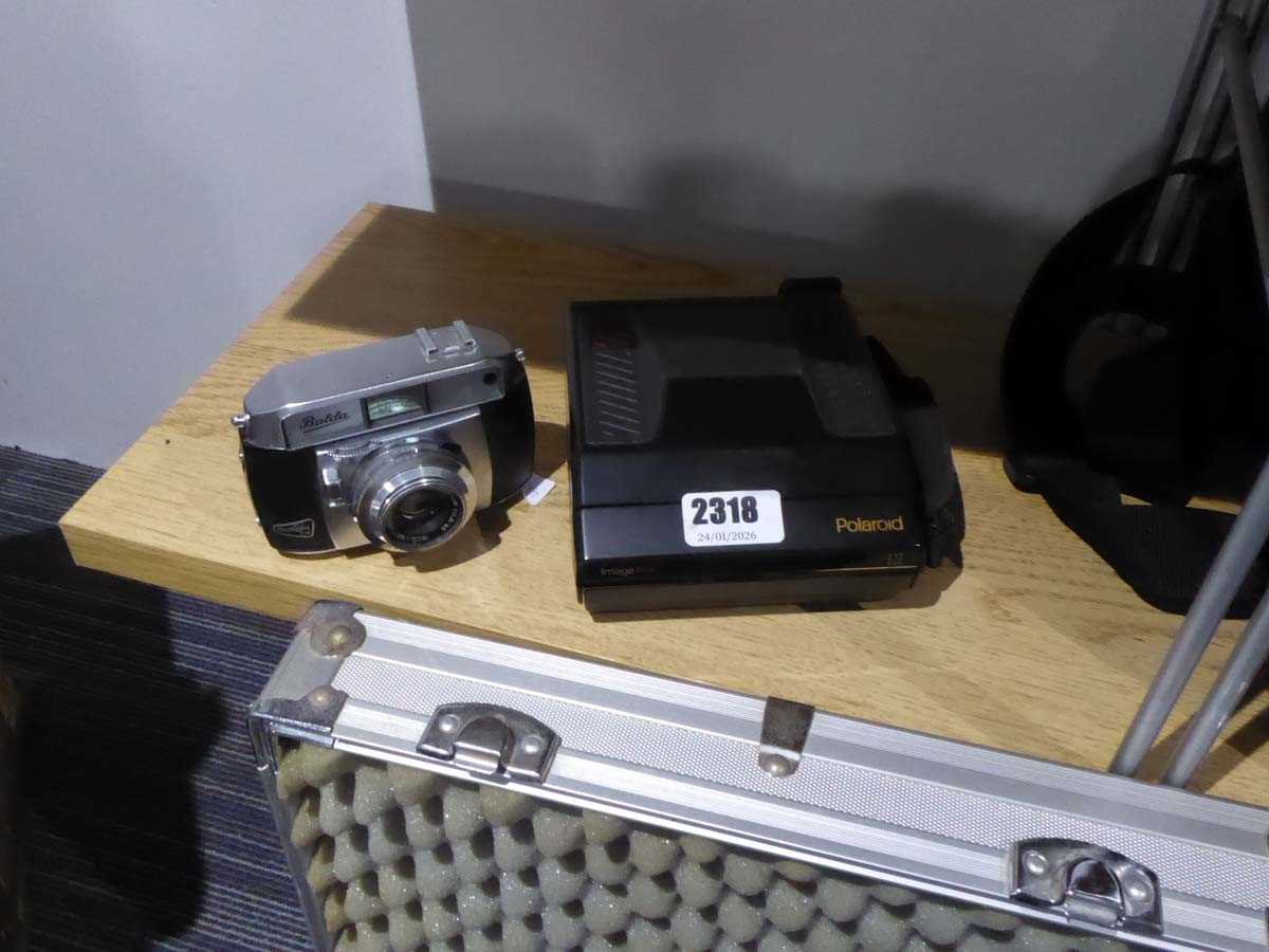 Lot 2318 - Balda camera along with Polaroid Image Pro camera