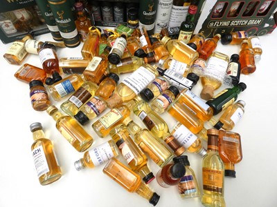 Lot 36 - Approx 80 various Whisky miniatures, including...