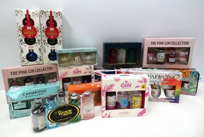 Lot 37 - 13 Gin & Gin Liqueur Gift Sets, including...