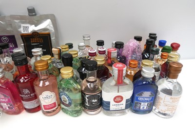 Lot 38 - Approx. 70 various Gin miniatures, including...