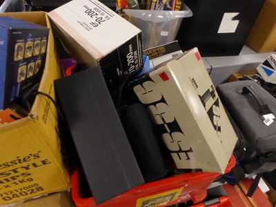 Lot 2538 - 4 boxes containing various camera equipment...
